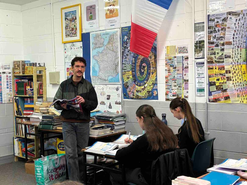 Thank You and Goodbye to our French Language Assistant Paul – Pics